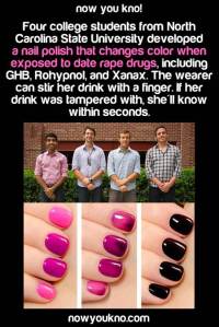 rape proof nail polish